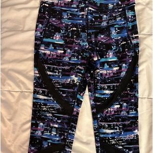 Calvin Klein Ladies Abstract Print LEGGINGS